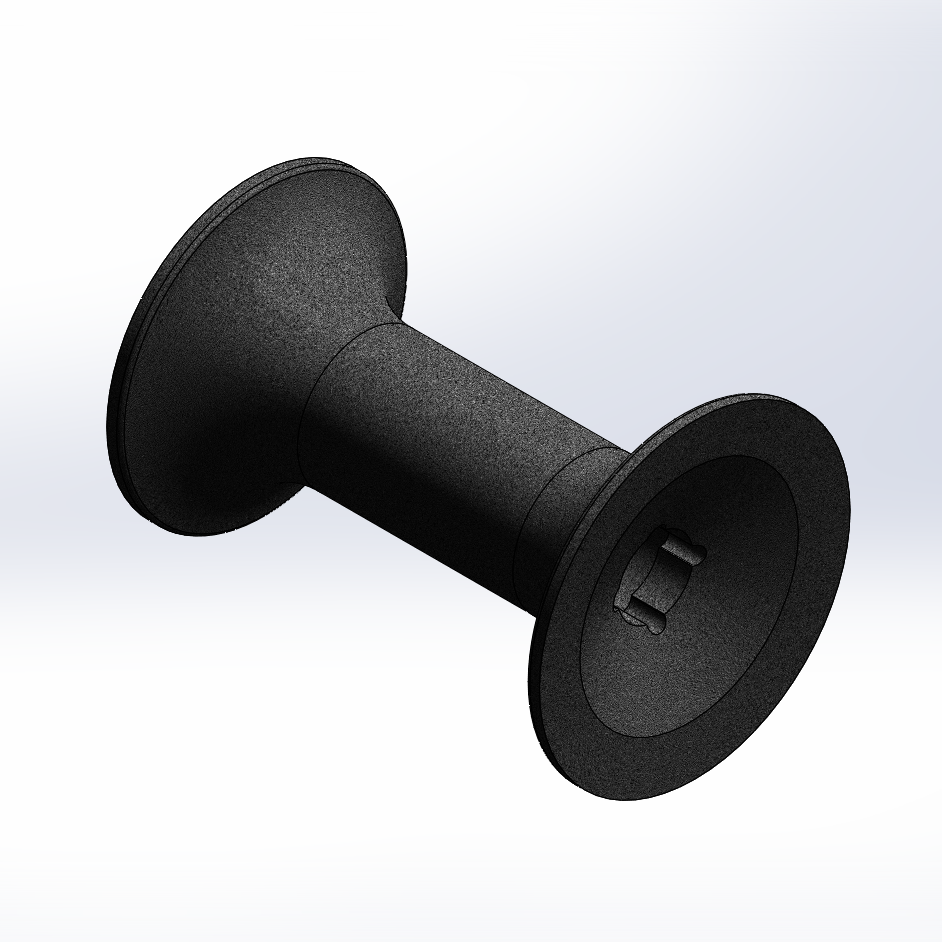 PP-CARRETEL SEPARADOR 200 MM X Ø1 1/4"
